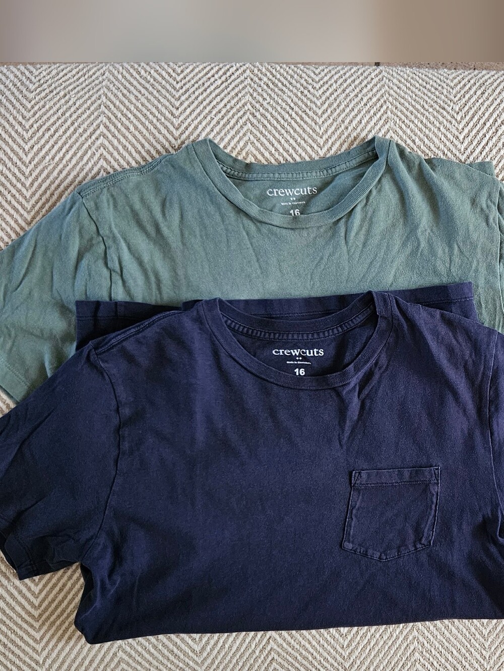 Set Of 2 Jcrew Crewcuts Short-Sleeve Tee